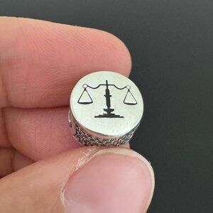 Pandora Law Justice Freedom  Exclusive Charm Bead Charm Travel Charm